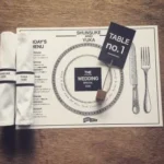 restaurant placemat design samples